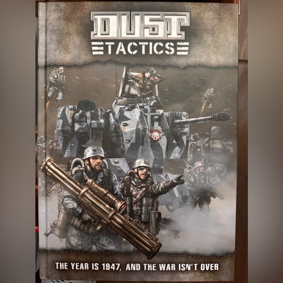 Hardcover 2014 Dust Tactics Core Rulebook Second Edition Historical Wargame Book - Picture 1 of 9